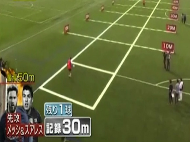 Bóng đá - Messi - Suarez đến Nhật, biểu diễn chuyền 50m siêu đẳng