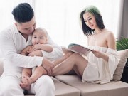 Đời sống Showbiz - Vợ chồng Vũ Duy Khánh khoe con trai cực kháu khỉnh, bụ bẫm