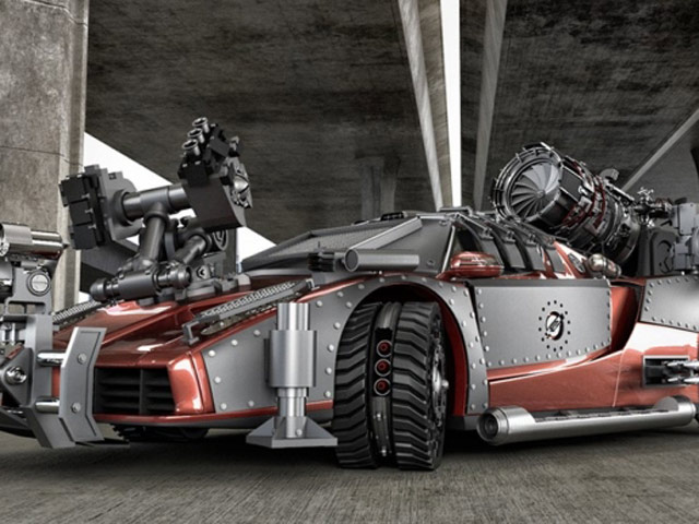 Ô tô - Bộ ba siêu xe độ hầm hố, dữ dằn trong phim hành động