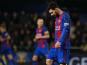 Bóng đá - Đua Liga với Real: Messi hóa &quot;Thánh&quot; không cứu nổi Barca