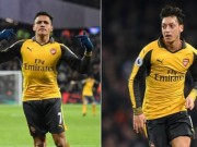 Bóng đá - Cặp đôi hoàn hảo Premier League: Nhất Ozil – Sanchez