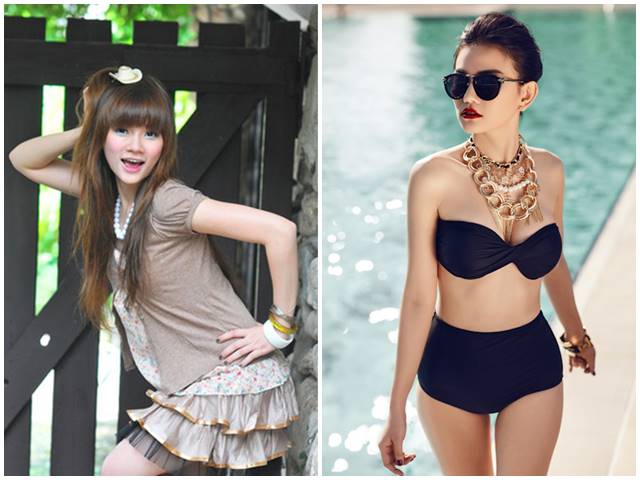 Làm đẹp - Thu Thủy "lột xác" từ cô nàng kẹo ngọt thành mỹ nhân gợi cảm