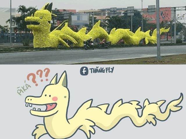 Bạn trẻ - Cuộc sống - Rồng Hải Phòng "cute lạc lối" trong tranh của họa sĩ 8x