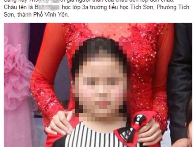 Pháp luật - Bác tin giả người thân bắt cóc bé gái học lớp 3
