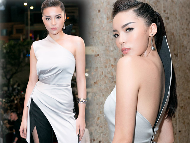 Người mẫu - Hoa hậu - HH Kỳ Duyên mặc xẻ cao, hở lưng "tái xuất" sau ồn ào