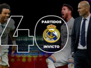 Bóng đá - Real Madrid: Kỷ lục 40 trận và những con số ấn tượng