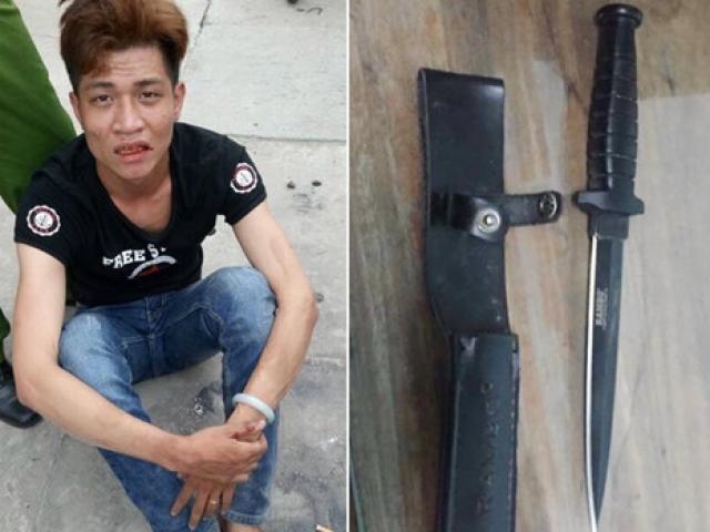 Pháp luật - Bị vây bắt, tên cướp rút dao găm tấn công ‘hiệp sĩ’