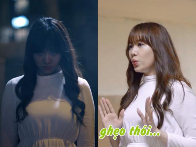 Phim - "50 sắc thái" của vợ Trấn Thành trong hậu trường phim ma