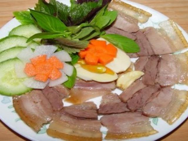 Ẩm thực - Giò heo ngâm mắm ăn là ghiền