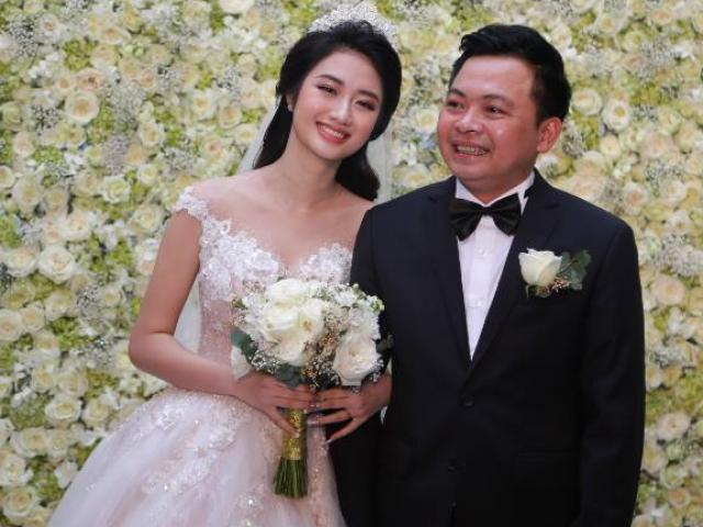 Người mẫu - Hoa hậu - Cận cảnh lễ cưới xa hoa của HH Thu Ngân và đại gia hơn 19 tuổi