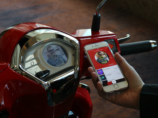 Thế giới xe - Kymco nâng tầm xe ga kết nối thông minh