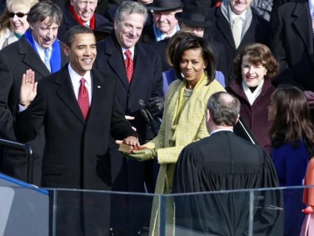 Nhìn lại lễ nhậm chức đáng nhớ của Obama 8 năm trước