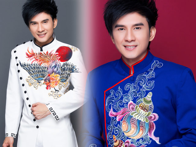 Bí quyết mặc đẹp - "Anh Bo" Đan Trường điển trai "vô đối" với áo dài Tết