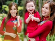 Bí quyết mặc đẹp - Elly Trần xinh như tiên nữ, cùng con gái rạng rỡ du xuân