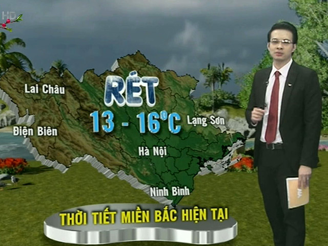 Dự báo thời tiết VTV 21/1: Bắc Bộ, Nam Bộ nắng ráo, Trung Bộ có mưa