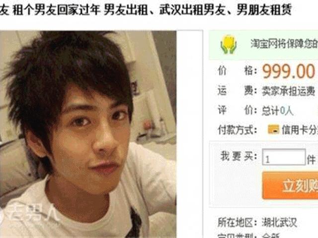 Bạn trẻ - Cuộc sống - "Sốt" thị trường thuê bạn trai về quê ăn tết ở TQ