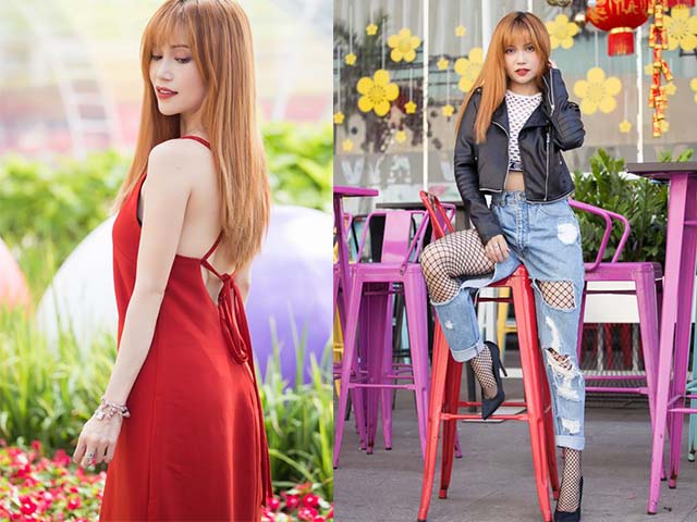 Bí quyết mặc đẹp - Nàng "chuối" Sĩ Thanh khi lưng trần, khi quần rách dạo phố Tết