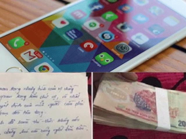 Chồng ”soái ca” nhận thưởng Tết mua ngay iPhone tặng vợ