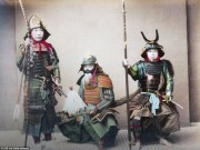 Thế giới - Ảnh màu hiếm có về samurai Nhật cách đây 130 năm