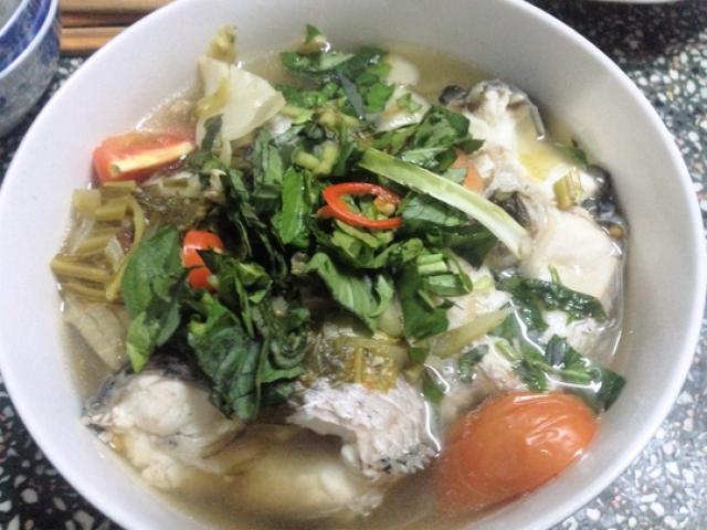 Ẩm thực - Cá lóc nấu cải chua, món ngon khó cưỡng ngày đầu xuân