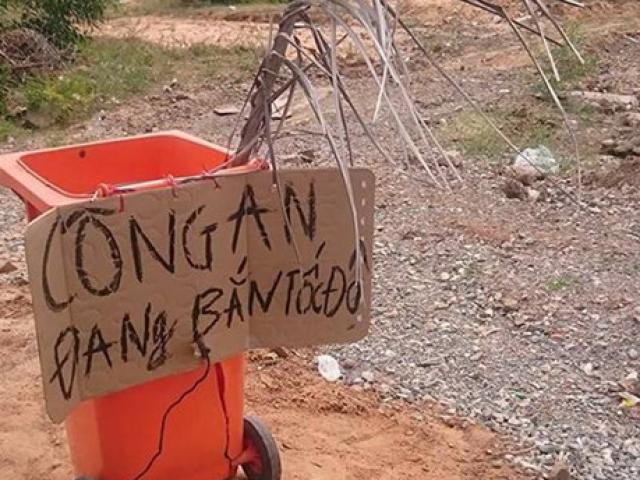 Tin tức trong ngày - Bảng 'Công an đang bắn tốc độ' là do dân tự dựng