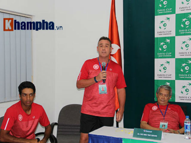 Thể thao - Tennis: Tuyển Davis Cup VN “giấu bài”, Hồng Kông phô trương sức mạnh