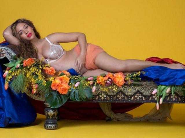 Beyonce gợi cảm từng cm với bụng bầu song sinh