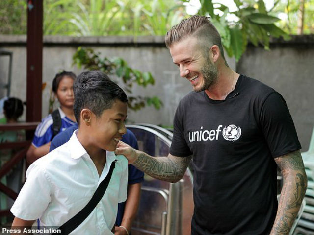 Bóng đá - Beckham bị tố từ thiện giả, “trò mèo” của truyền thông