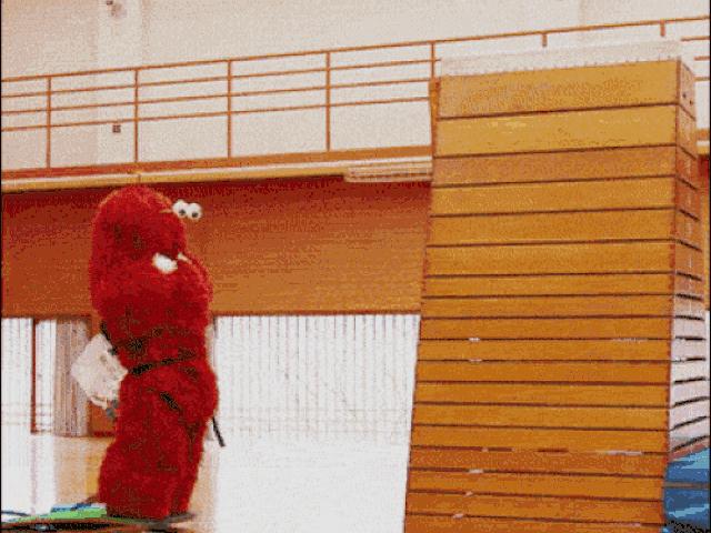 Tranh vui - Ảnh động: Cười sặc với những cú nhảy... "sấp mặt"