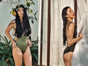 Bí quyết mặc đẹp - Quỳnh Anh Shyn sexy với áo tắm khoét hông &quot;hiểm hóc&quot;