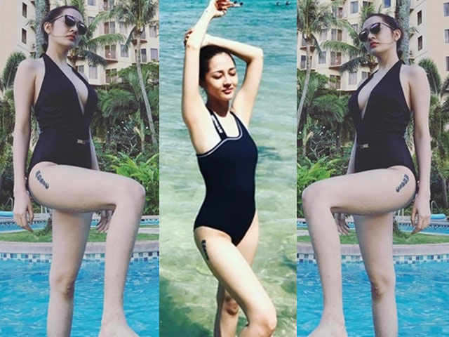 Ca nhạc - MTV - "Bỏng mắt" với ảnh Bảo Anh đi biển cùng Hồ Quang Hiếu