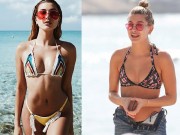 Người mẫu - Hoa hậu - Diện bikini hoa, tình cũ Bieber &quot;đốt cháy&quot; bãi biển