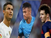 Bóng đá - Muốn giành Bóng Vàng, Neymar phải học Messi, Ronaldo