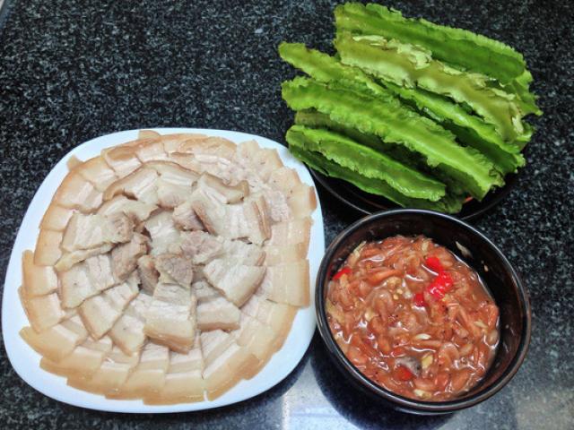 Ẩm thực - Ngon lắm đậu rồng chấm cùng mắm tép