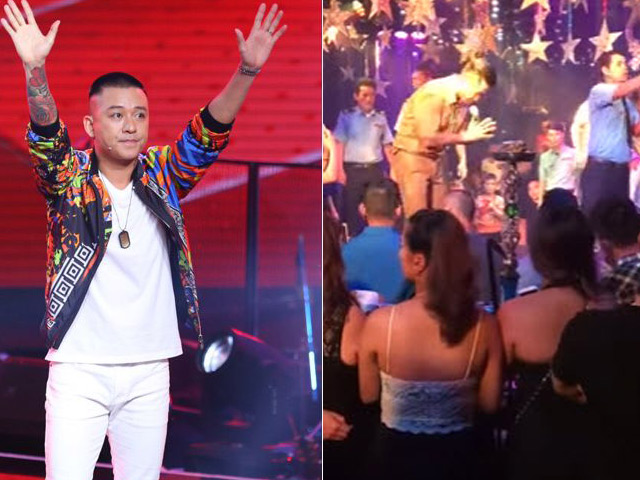 Phim - Tuấn Hưng "cứng" hơn Trường Giang khi xử fan ném đồ