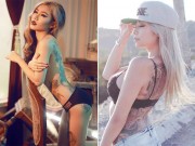 Bí quyết làm đẹp - &quot;Sốt xình xịch&quot; với hình xăm chỗ hiểm của hot girl Việt