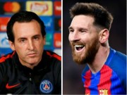 Bóng đá - Gặp Barca vòng knock-out C1: HLV PSG sợ Messi một phép