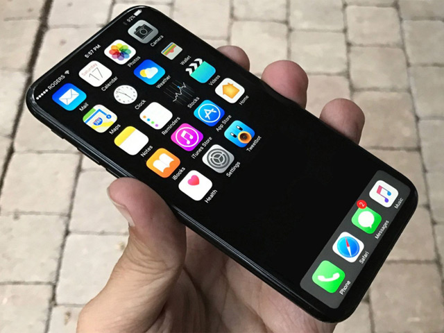 Dế sắp ra lò - iPhone 8 màn hình OLED 5,8 inch, vỏ thép không gỉ