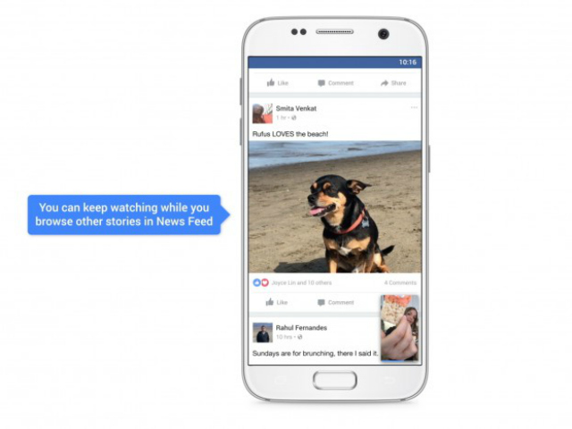 Công nghệ thông tin - Facebook nâng cấp các tính năng mới cho video trên dòng thời gian