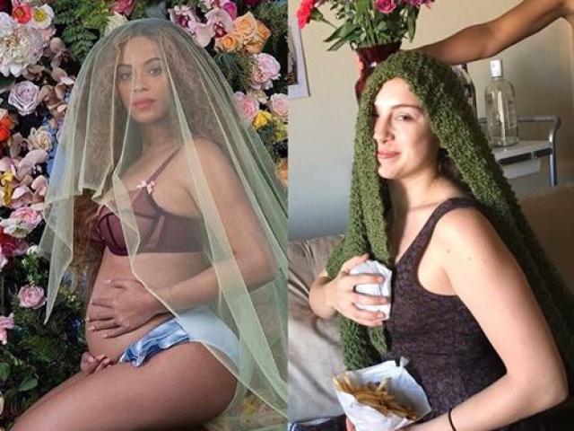 Hình gốc của Beyonce bị các "thánh" cosplay đến thế này đây