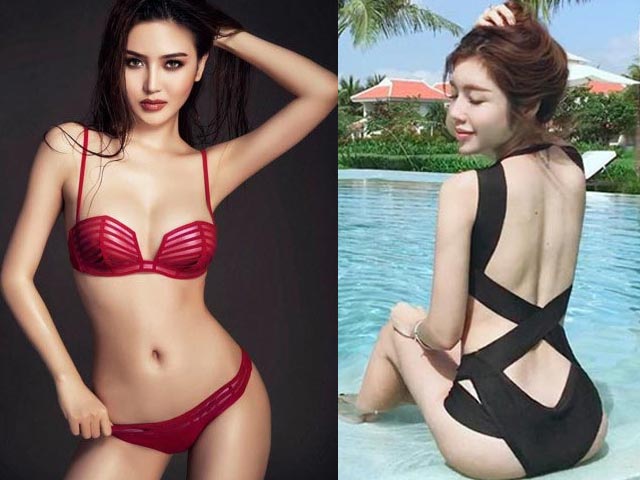 Người mẫu - Hoa hậu - Khó chớp mắt khi ngắm mỹ nữ Việt mặc áo tắm quá sexy