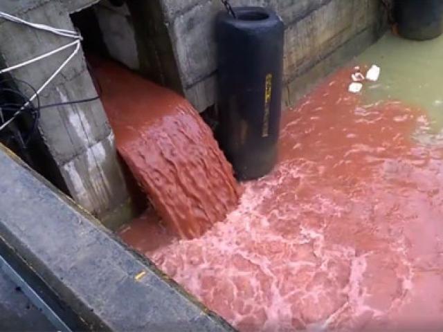 Tin tức trong ngày - Lãnh đạo Hà Tĩnh nói gì về video cống xả nước thải màu đỏ?