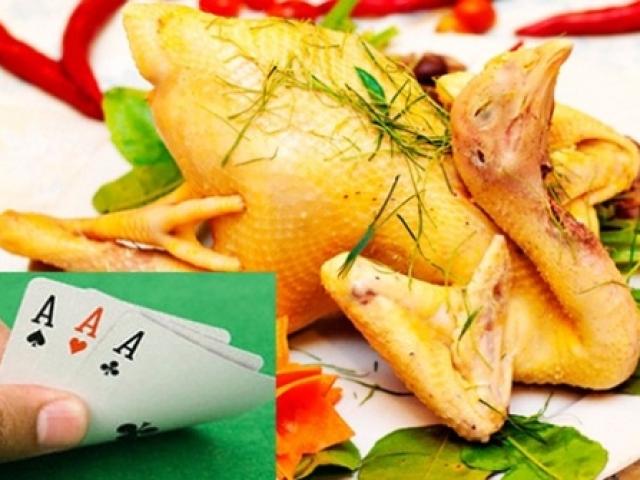 Pháp luật - Đánh bài ăn thịt gà nhưng... bị phạt tiền