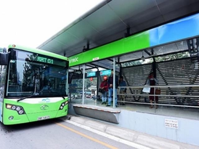 Hà Nội: Mở thêm tuyến buýt nhanh BRT Kim Mã- Hòa Lạc