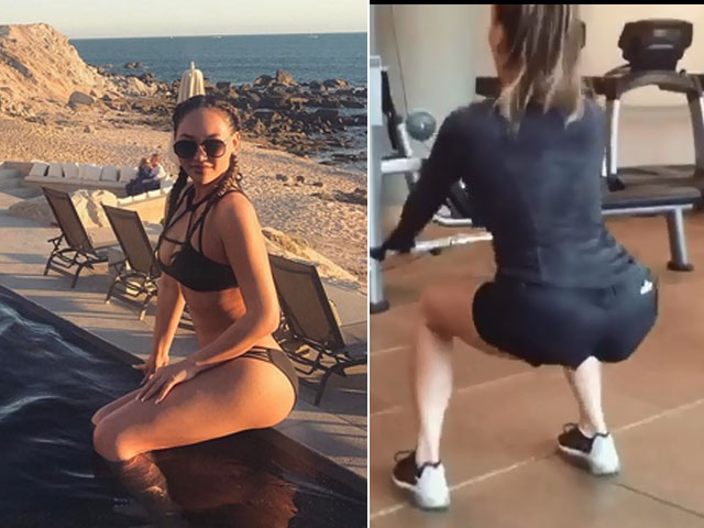 Bạn trẻ - Cuộc sống - Cả phòng tập xôn xao vì vẻ hấp dẫn của "siêu vòng 3" này