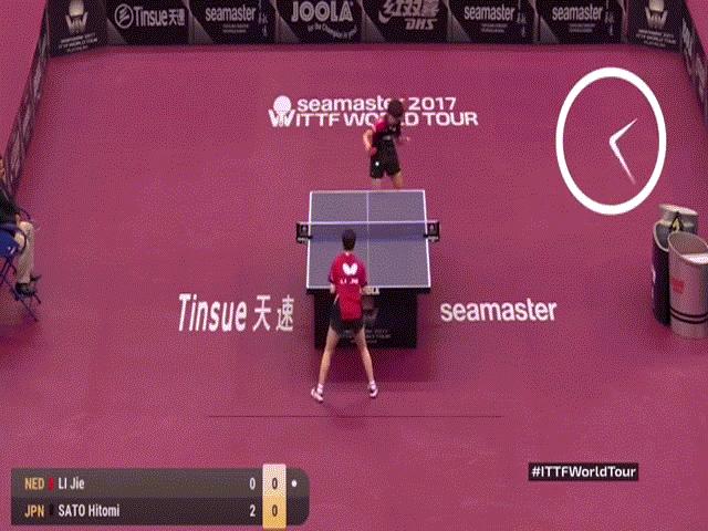 Thể thao - Đôi công bóng bàn "thần thánh": 10 phút, 766 cú đánh