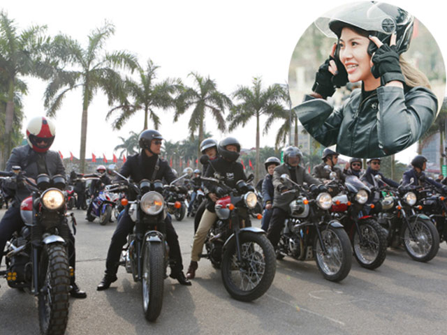 Đời sống Showbiz - Cận cảnh dàn mô tô tiền tỉ ít thấy diễu hành tưởng nhớ Trần Lập