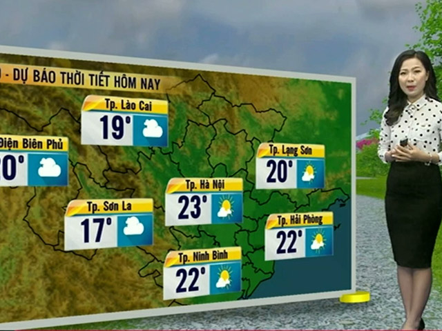 Tin tức trong ngày - Dự báo thời tiết VTV 28/2: Bắc Bộ nhiều mây, Nam Bộ nắng nóng