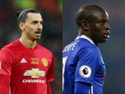 Bóng đá - SAO xuất sắc nhất NHA 2016/17: Ibrahimovic hay Kante?