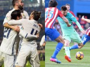 Bóng đá - Đua Liga: Barca đứng bằng đôi chân Messi, Real đi trên dây